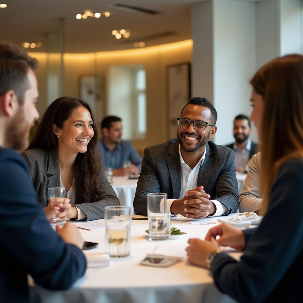 Encontro da comunidade de investidores